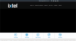 Desktop Screenshot of ixtel.com